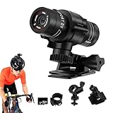 Helm Action Kamera, 1080P 720P HD Motorrad Sportkamera 120° Weitwinkel mit 32G Speicherkarte Unterstützt 128G SD Karte Videoaufnahme & Fotoaufnahme für Motorrad Fahrrad Sport