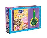 Backen mit Peppa. Peppa Pig: Back-Set für Kinder mit Rezeptbuch und 5 Messbechern. Für Kinder ab 3 Jahren