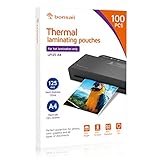 Bonsaii Laminierfolien, A4, 125 mikron, 100 Stück(LP125-A4)