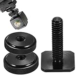Blitzschuhadapter – Blitzschuh-Adapter, Blitzschuh-Halterung für Kamera | Langlebige warme Schuhbasis zur Verbesserung der Fotografie, Foto-Stativschrauben-Konverter für meine