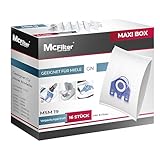 McFilter 16 Staubsaugerbeutel geeignet für Miele Staubsauger GN Serie S2 S4 S5 S6 S8, Complete C2/C3, Classic C1, Staubbeutel inkl. 8 Filter, Maxi Box