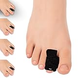 JLFDLLYYZQ 4Stück Zehenschiene, Zehenglätter für Hammerzehen korrektur, zehenschutz (4)