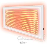Mursche Infrarotheizung Energiesparend Infrarot Wandheizung-350W Heizung Elektrisch Wand Elektroheizung mit Wandmontage Überhitzungsschutz Wandmontage Heizkörper für Küche Schlafzimmer Wohnzimmer