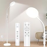 ZAPLIT Floor lamp 20000 Lux Stehlampe & Schreibtischlampe – Höhenverstellbare LED Lichttherapielampe mit 5 Farben & 10 Stufen, Timer und stabiler Basis – Tageslichtlampe für Wohnzimmer, Schlafzimmer