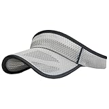 KASFDBMO Atmungsaktiver Polyester-Sonnenhut für Herren, Unisex, Tennis, verstellbar, Outdoor-Sport, Sonne für Radfahren, Angeln, Strand, Polyester, atmungsaktiv, Sporthut