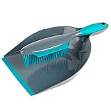 Beldray Pet Plus+ Besen und Kehrschaufel-Set, Kehrgarnitur, Set aus Handfeger & Kehrblech, Schaufel und Besen-Set - Erfassen mühelos Staub, Tierhaare & Schmutz, für Haus, Büro & Flurreinigung