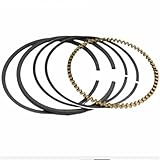 GC160 Kolbenringsatz 64 mm for GCV160 4-Takt-Motor – kompatibel mit Rasenmähern, Motorhacken und mehr, 1 Satz