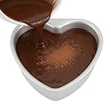 Backblech in Herzform, Antihaftbeschichtung aus Aluminium, Backformen-Set zum Backen von Kuchen, Käsekuchen, Muffins, Desserts | Einfaches Herauslösen für Valentinstag,