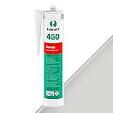 Ramsauer 450 Sanitär 1K Silikon Dichtstoff 310ml Kartusche (Silbergrau Nr. 16)