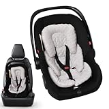 2-in-1-Kinderwagen-Einlage, wendbar, atmungsaktiv, stützende Matte für Kinderwagen, Sitzpolster für Komfort und Unterstützung, Zuhause, Innenbereich, Auto, Reisen, Spazierengehen, Einkaufen