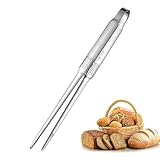 Kanoauo Servierzange - Edelstahl Zange Mit Rutschfestem Griff,Stabile Grillzange - Für Picknick Gastronomie Buffet Restaurant Grillen Outdoor Barbecue Camping Essen