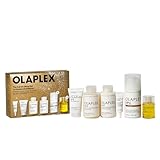 Olaplex Full On Shine Hair Gift Set Limited Edition Gift Set with Hair Perfector, Shampoo & Conditioner, Scalp Treatment & Full Sized Bond Smoother Bonding Oil for Shiny Smooth, Strong Hair in One Use