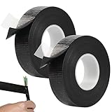 2 Stück Selbstverschweißendes Lsolierband 5m x 23mm x 0.8mm Klebeband Selbst Verschweißend Wasserdichtes Lsolierband Klebeband,Isolierband Vulkanisierband für Schlauch Notfallreparatur Kabelisolierung