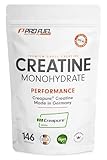 Creapure® Creatin Monohydrat Pulver 500g - das Premium Creatine aus Deutschland - extra hochdosiert für Fitness & Kraftsport - hochwertiges Kreatin 100% Made in Germany - laborgeprüft & 100% vegan