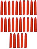 50 Füllerpatronen / Tintenpatronen / Farbe: rot