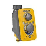 HOZELOCK - Sensor Controller Plus Bewässerungscomputer: Automatische Bewässerung mit Lichtsensor, Einstellbare Bewässerung bei Sonnenaufgang/Sonnenuntergang, Manuelle Bewässerungsfunktion [2214 0000]