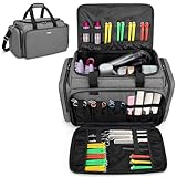 BAFASO Friseur Reisetasche, Frisör Aufbewahrung Koffer für Salon, Friseur Tasche für Friseurin, Maskenbildner, Stylist, Friseur Zubehör Organizer Tasche, OHNE ZUBHEÖR, Grau