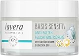 lavera Feuchtigkeitscreme Q10 ∙ Reduziert Falten ∙ Spendet Feuchtigkeit ∙ Anti Aging Tagescreme ∙ Tagespflege vegan ✔ Bio ✔ Naturkosmetik ✔ Natural ✔ Kosmetik Gesichtscreme 1er Pack (1x50ml)