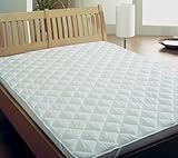 Matratzenauflage Matratzenschoner Matratzentopper ca. 120x200 cm Unterbett Gesteppte Matratzenschutz Spannauflage Topper Microfaser Mit elastischen Bändern - 4 Eckgummis dehnbar bis zu 30 cm