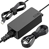 65W Lenovo Ladekabel Laptop USB C Ladegerät für Lenovo Thinkpad Touch Yoga Chromebook HP ASUS Acer Dell Samsung Surface Huawei Mac Book Type C Laptop Netzteil