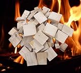 Anfeuerholz Anzündholz Anmachholz Brennholz Kaminholz Holzstücke ofenfertig trocken Feuerschale Lagerfeuer (Anzündholz 9Kg)