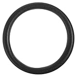 Auto Lenkradbezug Silikon, LenkradzubehöR Aus Silikon, Weicher Lenkradschutz fürs Auto, LenkradhüLle fürs Auto, Universelles 33-cm-Innenausstattungsset füRs Auto (Schwarz)
