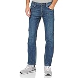 Wrangler Herren Red Kabel Straight Jeans , Authentic Blue, 38W / 30L