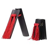 FRCOLOR Professionelles Traditionelles Kuaiban Holz Percussion Handgefertigt Langlebig aus Sandelholz Klarer Klang Tragbar für Erwachsene Lernen und Dekorieren Schwarz