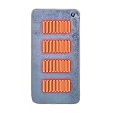 Beheizte Sitzauflagen - 3 Temperatureinstellungen Heizmatte | Rutschfeste Stuhlsitzkissenheizung - Für Studenten Innenbereich Und Außenbereich Büro Camping Auto Rollstühle Sessel Sofa