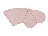 KraftKids Stillkissenbezug Waffel Piqué rosa, Stillkissenüberzug Länge Außenkante 190 cm, Stillkissenhülle mit Liebe handgefertigt in der EU