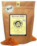 UNCLE SPICE® Korean BBQ - BIO Gewürzmischung - 80g fein abgestimmte Würzmischung für authentische koreanische Grillgerichte in Premiumqualität – Kräftig würzig, scharf-pikante Aromen – DE-ÖKO-005