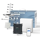 ANNTLENT Empfangsverstärker Handy Verstärker 4G LTE 800Mhz 2600Mhz Mobilfunk Verstärker Band 20/7, Signalverstärker 4G Alle Netze Data Repeater T-Mobile,Vodafone,O2-Unterstützung Aller Telefonisten