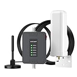ANNTLENT Empfangsverstärker Handy 4G 3G LTE GSM Repeater für Wohnmobil/LKW/SUV - Band 20/8/1/3/7 Mobilfunk Verstärker Sprachanrufe und Daten für Alle Netzbetreiber - Magnetische Dachantenne
