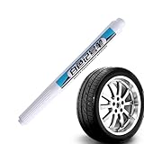 manhegari Marker für Autoreifen, weiß, wasserfest, schnell trocknend, Markierstift, wiederverwendbar, vielseitig für Reparatur, Dekoration für kommerzielle Zwecke