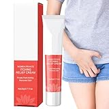 Juckreizlinderung für Intimbereiche | Anti-Juckreiz-Creme für Frauen | Beruhigende und erfrischende Creme für Intimzonen | Salbe gegen Trockenheit, Rötungen, Reizungen