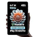 ALLDOCUBE iPlay 70 mini Pro Tablet Android 15, 8.4 Zoll mini Tablet, 16GB+256GB, 6050mAh, 1920x1200 90Hz Display, MediaTek MT8791, Dual Lautsprecher, 4G LTE/WiFi 6/GPS/SIM/Face ID/OTG