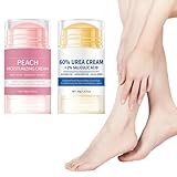 GXGM 2 Stück Hydrating and Anti-Cracking Fußcreme, Schrundensalbe Füße, Fusscreme Sehr Trockene Füsse, Fußcreme Trockene Füße, Feuchtigkeitsspendende und Anti-Riss-Fußcreme, Fußpflegecreme