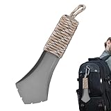 Wanderschaufel - Tragbare Campingschaufel aus Titanlegierung - kompaktes Überlebenszubehör für Jungen Mädchen Frauen Männer Familie