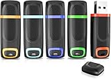 USB 3.0 Stick 64GB 5 Stück Set (bunt), Vansuny High-Speed USB 3.0 Speicherstick Flash Laufwerke Memory Stick mit LED-Anzeige, Kappe und Lanyard Loop für PC, Desktop, Laptop, Car Audio, Spielekonsolen