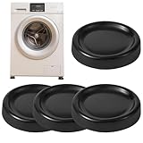 4 Stück Waschmaschine Füße Antivibrationsmatte, Pads Anti Vibration Für Waschmaschine Trockner, Schwingungsdämpfer Stützfüße Stabilisator Für Stuhl, Sofa, Schrank