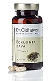 Dr. Oldhaver Ecklonia Cava Algen Extrakt mit Vitamin C, 90 Kapseln (350mg je Kapsel) Hochkonzentriert - antioxidativ - Die Wunderalge, die verjüngt!