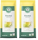 Lebensbaum Fenchel Tee, Bio-Kräuterteemischung, Klassischer Fencheltee, mild und aromatisch, lose 150 g (Packung mit 2)