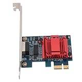 PCIE -Ethernet -Adapterkarte Hochgeschwindigkeits -Gigabit -Netzwerkkarte mit Kühlkörper für Desktop -PC Stabile Getriebe 1000 Mbit/s RJ45 PCI Express LAN -Karte