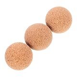 BCOATH Verschleißfeste Naturkork aus für Ersatz Ausrüstungszubehör Tischkorkbälle den für Haushalt Ballstopper Minibälle Holzfußball Tischfußballspielbälle Tischfußballbälle Farbige