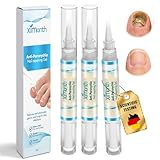 3 Stück Nail Care Pen, Tief feuchtigkeitsspendend, pflegend brüchiger Nägel, Fördern Reparieren beschädigte und verfärbte Nägel, für Finger-und Zehennägel