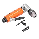 Xolsurg Druckluftbohrer, Winkelbohrmaschine, 90°, 1/4 Zoll, 6 mm Winkelkopf, manuelles Werkzeug KP 555L für Industriearbeiter (Europäischer Stil)