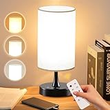 Caromolly Tageslichtlampe 10000 Lux Simulation von Tageslicht, Tageslichtleuchte mit Fernbedienung, 3 Farbtemperaturen & 4 Helligkeitsstufen & Timer, Vollspektrumlampe für Zuhause (schwarzer)