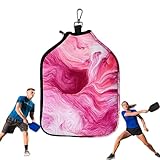 Pickle Ball Schlägerhülle, Tasche und Schutzhülle für Paddel | Pickle Ball-Schlägerhalterung, Stützhülse, 24 x 3 1 cm/9 x 12 cm