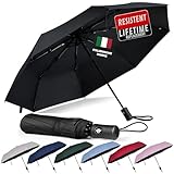 drytogo Regenschirm – Automatik Öffnen & Schließen – Sturmfest, Winddicht & Wasserabweisend – Kompakter & Leichter Taschenschirm mit Rutschfestem Griff – Perfekt für Damen & Herren