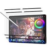2 Stück Papier Magnet Folie für Samsung Galaxy Tab S10 Plus/ S9 Plus/ S7 FE/ S7 Plus/ S8 Plus 12,4 Zoll, Schutzfolie Matte Papierfolie Displayfolie, Abnehmbar und Wiederverwendbar